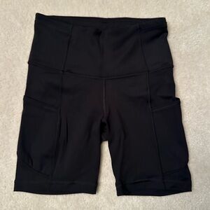 Lululemon Black Short Bike Shorts - Sz 2